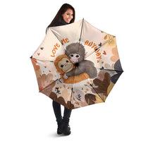 Punch The Monkey Umbrella Love Me Anyway Baby Monkeys Cute Plush Hugging