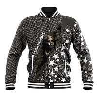 Harriet Tubman Underground Railroad Baseball Jacket Fearless In The Dark - Civil Rights Hero Vintage Art