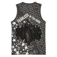 Harriet Tubman Underground Railroad Basketball Jersey Fearless In The Dark - Civil Rights Hero Vintage Art