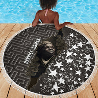 Harriet Tubman Underground Railroad Beach Blanket Fearless In The Dark - Civil Rights Hero Vintage Art