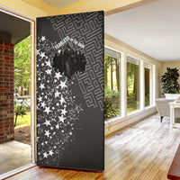Harriet Tubman Underground Railroad Door Cover Fearless In The Dark - Civil Rights Hero Vintage Art