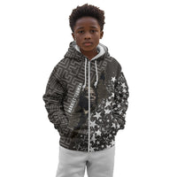 Harriet Tubman Underground Railroad Kid Hoodie Fearless In The Dark - Civil Rights Hero Vintage Art