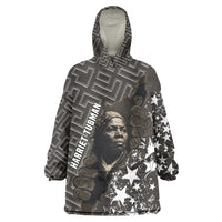 Harriet Tubman Underground Railroad Kid Wearable Blanket Hoodie Fearless In The Dark - Civil Rights Hero Vintage Art