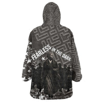 Harriet Tubman Underground Railroad Kid Wearable Blanket Hoodie Fearless In The Dark - Civil Rights Hero Vintage Art