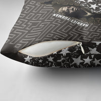 Harriet Tubman Underground Railroad Pillow Cover Fearless In The Dark - Civil Rights Hero Vintage Art