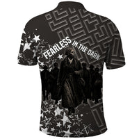 Harriet Tubman Underground Railroad Polo Shirt Fearless In The Dark - Civil Rights Hero Vintage Art