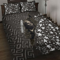 Harriet Tubman Underground Railroad Quilt Bed Set Fearless In The Dark - Civil Rights Hero Vintage Art