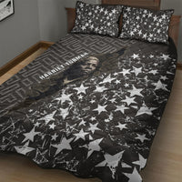 Harriet Tubman Underground Railroad Quilt Bed Set Fearless In The Dark - Civil Rights Hero Vintage Art