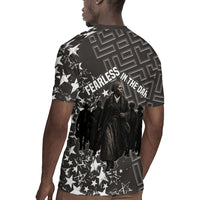 Harriet Tubman Underground Railroad Rugby Jersey Fearless In The Dark - Civil Rights Hero Vintage Art