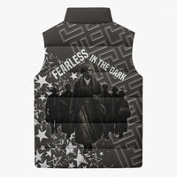 Harriet Tubman Underground Railroad Sleeveless Puffer Jacket Fearless In The Dark - Civil Rights Hero Vintage Art