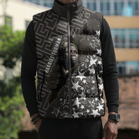 Harriet Tubman Underground Railroad Sleeveless Puffer Jacket Fearless In The Dark - Civil Rights Hero Vintage Art