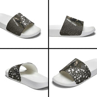 Harriet Tubman Underground Railroad Slide Sandals Fearless In The Dark - Civil Rights Hero Vintage Art