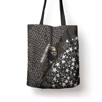 Harriet Tubman Underground Railroad Tote Bag Fearless In The Dark - Civil Rights Hero Vintage Art