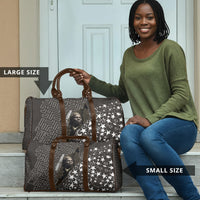 Harriet Tubman Underground Railroad Travel Bag Fearless In The Dark - Civil Rights Hero Vintage Art