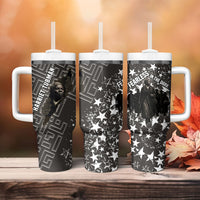 Harriet Tubman Underground Railroad Tumbler With Handle Fearless In The Dark - Civil Rights Hero Vintage Art