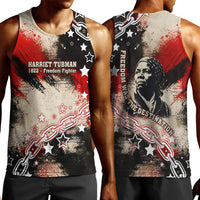 Freedom Fighter Harriet Tubman Men Tank Top Freedom Was The Destination 1822