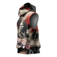 Freedom Fighter Harriet Tubman Sleeveless Hoodie Freedom Was The Destination 1822