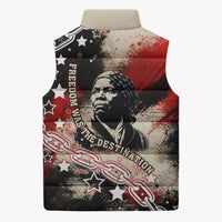 Freedom Fighter Harriet Tubman Sleeveless Puffer Jacket Freedom Was The Destination 1822