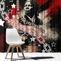 Freedom Fighter Harriet Tubman Window Curtain Freedom Was The Destination 1822