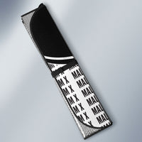 Malcolm X Legacy 1925-2026 Auto Sun Shade African American Heritage - Iconic Portrait Silhouette