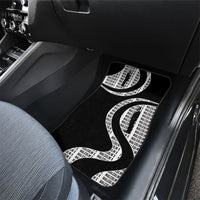 Malcolm X Legacy 1925-2026 Car Mats African American Heritage - Iconic Portrait Silhouette