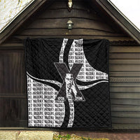 Malcolm X Legacy 1925-2026 Quilt African American Heritage - Iconic Portrait Silhouette