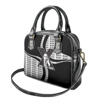 Malcolm X Legacy 1925-2026 Shoulder Handbag African American Heritage - Iconic Portrait Silhouette