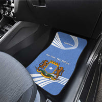Somalia Car Mats with Coat of Arms One Star One Nation Blue White Spirit
