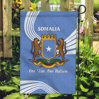 Somalia Garden Flag with Coat of Arms One Star One Nation Blue White Spirit