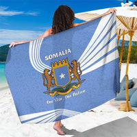 Somalia Sarong with Coat of Arms One Star One Nation Blue White Spirit