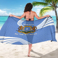 Somalia Sarong with Coat of Arms One Star One Nation Blue White Spirit