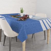 Somalia Tablecloth with Coat of Arms One Star One Nation Blue White Spirit
