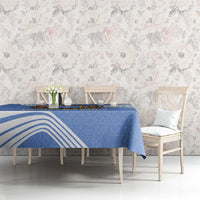 Somalia Tablecloth with Coat of Arms One Star One Nation Blue White Spirit