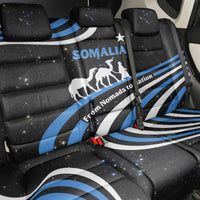 Somalia Back Car Seat Cover with From Nomads to Nation Camel Galaxy Flag Spirit