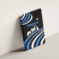 Somalia Canvas Wall Art with From Nomads to Nation Camel Galaxy Flag Spirit