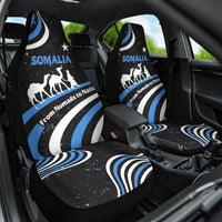 Somalia Car Seat Cover with From Nomads to Nation Camel Galaxy Flag Spirit