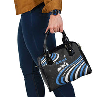 Somalia Shoulder Handbag with From Nomads to Nation Camel Galaxy Flag Spirit