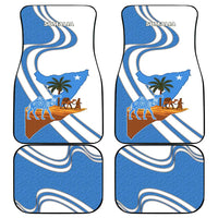 Somalia Car Mats with Camel Desert Map Palm Tree Heritage Spirit