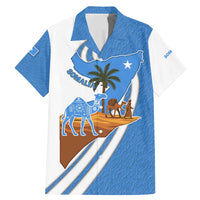 Somalia Family Matching Mermaid Dress and Hawaiian Shirt with Camel Desert Map Palm Tree Heritage Spirit