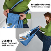 Somalia Grocery Bag with Camel Desert Map Palm Tree Heritage Spirit