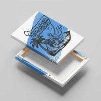 Somalia Canvas Wall Art with Soomaaliya Ha Noolaato Nomad Moon Flag Spirit