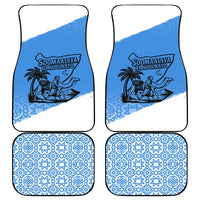 Somalia Car Mats with Soomaaliya Ha Noolaato Nomad Moon Flag Spirit