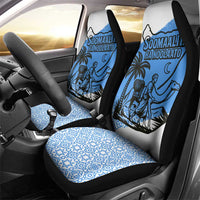 Somalia Car Seat Cover with Soomaaliya Ha Noolaato Nomad Moon Flag Spirit