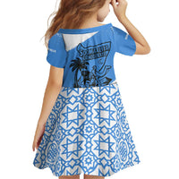 Somalia Family Matching Off Shoulder Maxi Dress and Hawaiian Shirt with Soomaaliya Ha Noolaato Nomad Moon Flag Spirit