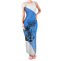 Somalia Family Matching Tank Maxi Dress and Hawaiian Shirt with Soomaaliya Ha Noolaato Nomad Moon Flag Spirit