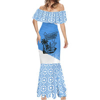 Somalia Mermaid Dress with Soomaaliya Ha Noolaato Nomad Moon Flag Spirit