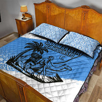 Somalia Quilt Bed Set with Soomaaliya Ha Noolaato Nomad Moon Flag Spirit