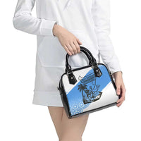 Somalia Shoulder Handbag with Soomaaliya Ha Noolaato Nomad Moon Flag Spirit