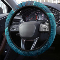 Cape Verde Steering Wheel Cover with Loggerhead Sea Turtle Ocean Sunset Spirit
