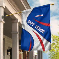 Cape Verde Garden Flag with Blue Red Flag Nós Kretxeu Spirit